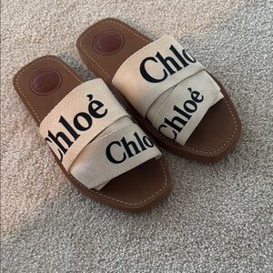 Chloé Woody Slides